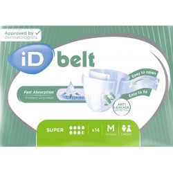 Ontex iD Expert Belt M Super - Couches adultes à ceinture iD Expert Belt - 1