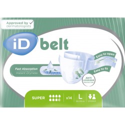 Ontex iD Expert Belt L Super - Couches adultes à ceinture iD Expert Belt - 1