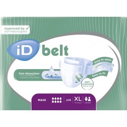 Ontex iD Expert Belt XL Maxi - Couches adultes à ceinture iD Expert Belt - 1