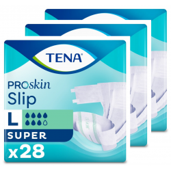 TENA Slip ProSkin Super L - Pack de 3 sachets - Couches adultes Tena Slip - 1
