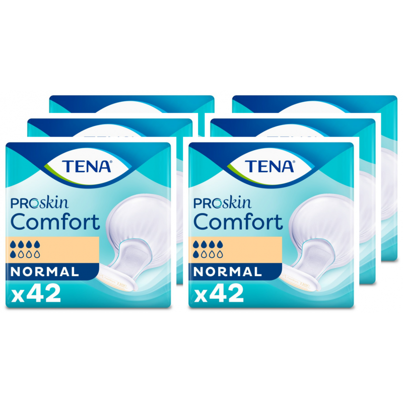 TENA Comfort ProSkin Normal - Pack Economique - Protection urinaire anatomique Tena Comfort - 4