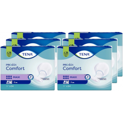 TENA Comfort ProSkin Maxi - Protection urinaire anatomique - Pack de 6 Tena Comfort - 1