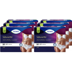 TENA Silhouette Normal - Medium - Protection urinaire femme - Pack de 6 sachets Tena Silhouette - 1