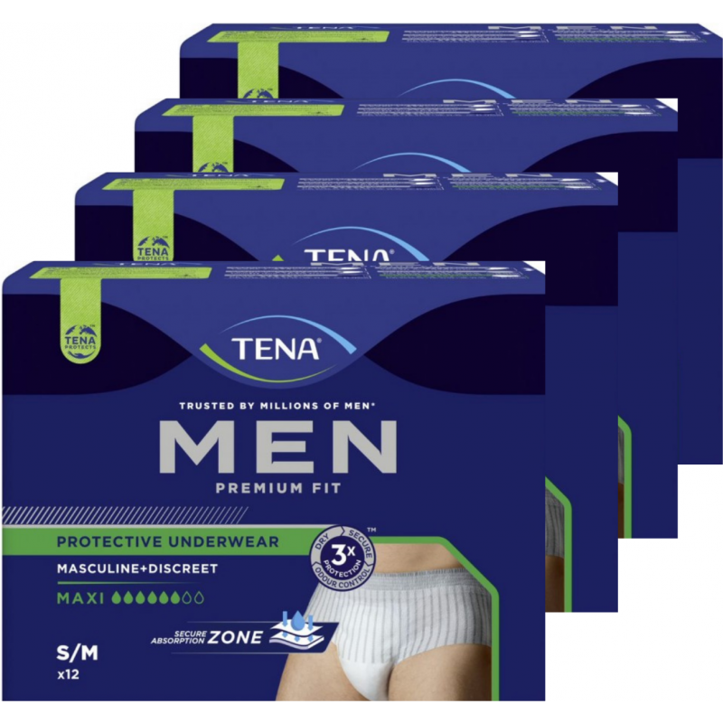 TENA Men Premium Fit - Protection urinaire homme - S/M - Pack de 4 sachets Tena Men - 7 TENA Men Premium Fit - Protection urinaire homme - S/M - Pack de 4 sachets Tena Men - 7