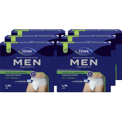 TENA Men Premium Fit - Protection urinaire homme - L/XL - Pack de 6 sachets Tena Men - 5