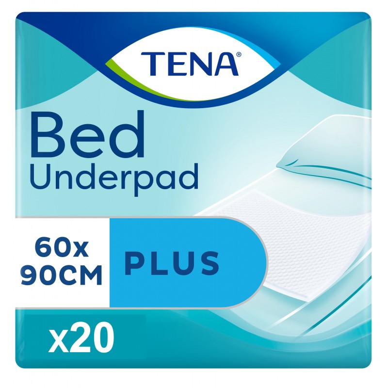 TENA Bed Plus - Alèse jetable - 60x90cm Tena Bed - 1 TENA Bed Plus - Alèse jetable - 60x90cm Tena Bed - 1
