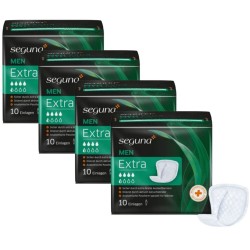 Seguna Men Extra - Pack de 4 sachets - Protection urinaire homme Seguna Men - 1