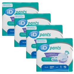 Ontex-ID Pants S Plus - Slip Absorbant / Pants - Pack de 4 sachets Ontex ID Pants - 1
