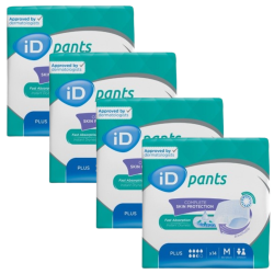 Ontex-ID Pants M Plus - Slip Absorbant / Pants - Pack de 4 sachets Ontex ID Pants - 1