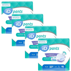 Ontex-ID Pants L Plus - Slip Absorbant / Pants - Pack de 4 sachets Ontex ID Pants - 1