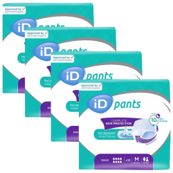 Ontex-ID Pants M Maxi - Slip Absorbant / Pants - Pack de 4 sachets Ontex ID Pants - 1