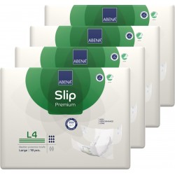 Abena Slip Premium L N°4 - Pack de 4 sachets - Couches adulte  - 6