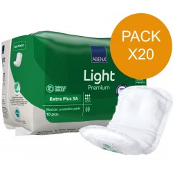Abena Light Extra Plus N°3A - Protection urinaire femme - Pack de 20 sachets Abena Light - 1