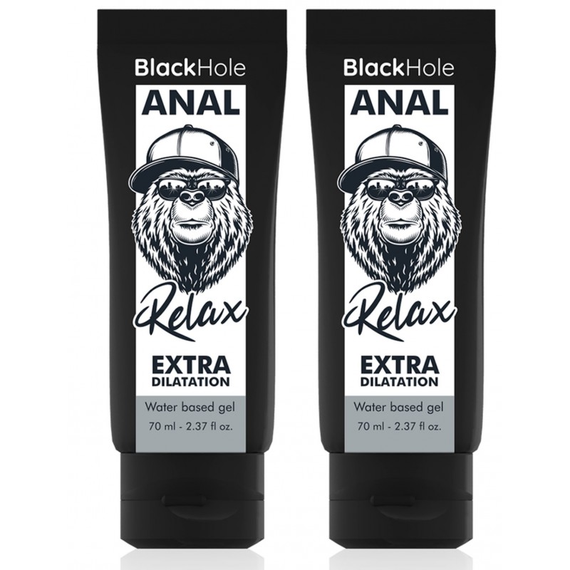 Black hole - Gel de dilatation anale 70 ml - Lot de 2 BLACK HOLE - 1