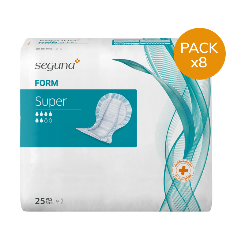 SEGUNA Form Super - Pack de 8 sachets - Protection urinaire anatomique Seguna Vorlage - 3 SEGUNA Form Super - Pack de 8 sachets - Protection urinaire anatomique Seguna Vorlage - 3
