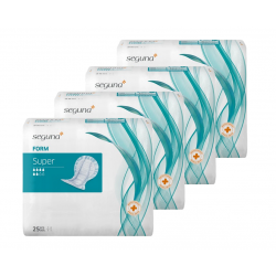 SEGUNA Form Super - Pack de 4 sachets - Protection urinaire anatomique Seguna Vorlage - 1