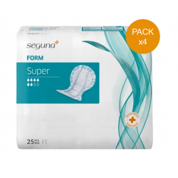 SEGUNA Form Super - Pack de 4 sachets - Protection urinaire anatomique Seguna Vorlage - 2