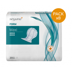 SEGUNA Form Maxi - Pack de 8 sachets - Protection urinaire anatomique Seguna Vorlage - 1