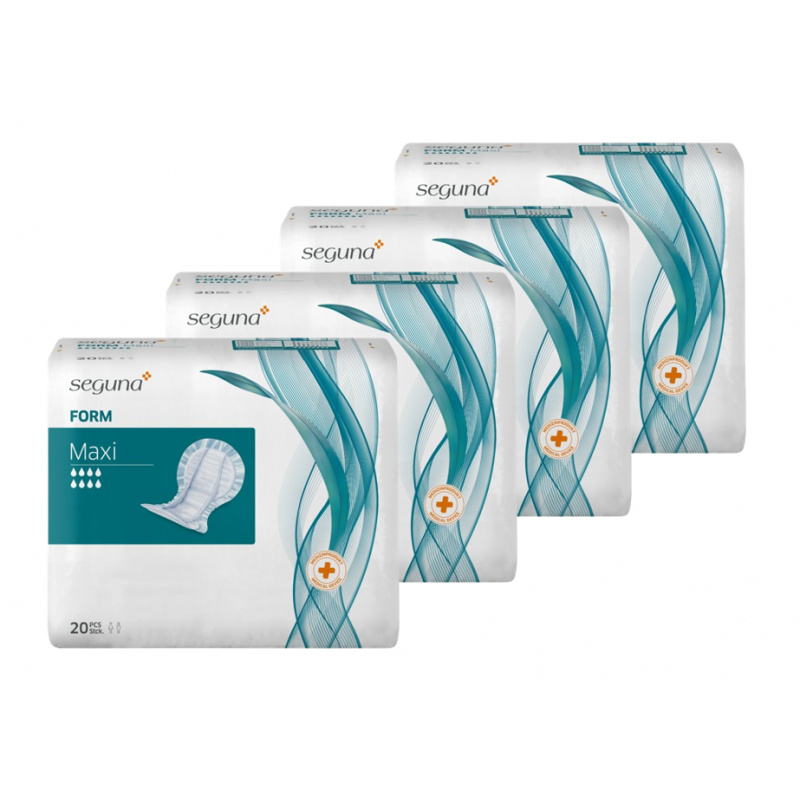 SEGUNA Form Maxi - Pack de 4 sachets - Protection urinaire anatomique Seguna Vorlage - 1 SEGUNA Form Maxi - Pack de 4 sachets - Protection urinaire anatomique Seguna Vorlage - 1