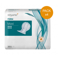 SEGUNA Form Maxi - Pack de 4 sachets - Protection urinaire anatomique Seguna Vorlage - 2