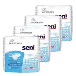 Seni Super XS - Pack de 4 sachets - Couches adulte Super Seni - 1
