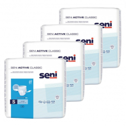 Seni Active Classic S - Pack de 4 sachets - Slip absorbant/ Pants Seni Classic - 1