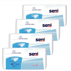 Seni Super M - Pack de 4 sachets - Couches adulte Super Seni - 1