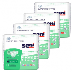 Super Seni Trio S - Pack de 4 sachets - Couches adulte Super Seni - 1