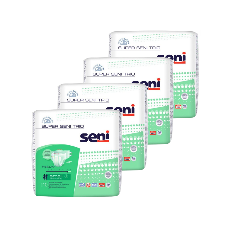 Super Seni Trio S - Pack de 4 sachets - Couches adulte Super Seni - 1