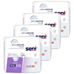 Seni Active Plus XXL - Pack de 4 sachets - Slip absorbant / Pants Seni Active - 1