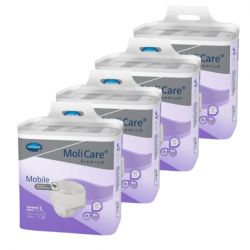 MoliCare Mobile - L - 8 gouttes - Slip Absorbant / Pants - Pack de 4 sachets Hartmann MoliCare Premium Mobile - 1
