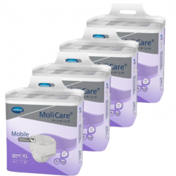 MoliCare Mobile - XL - 8 gouttes - Slip Absorbant / Pants - Pack de 4 sachets Hartmann MoliCare Premium Mobile - 1