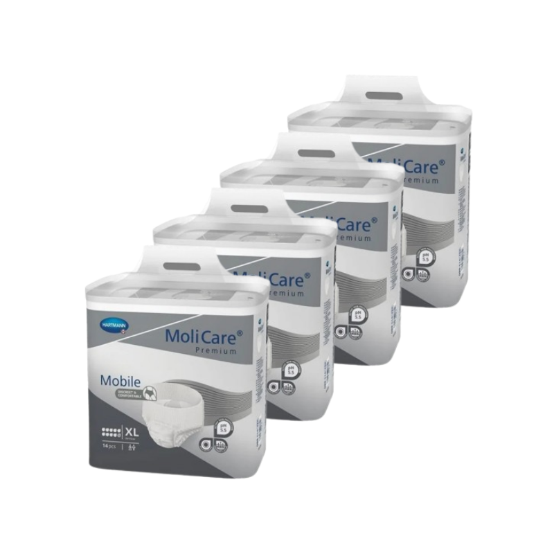 Molicare Mobile - XL - 10 gouttes - Slip Absorbant / Pants - Pack de 3 sachets Hartmann MoliCare Premium Mobile - 1 Molicare Mobile - XL - 10 gouttes - Slip Absorbant / Pants - Pack de 3 sachets Hartmann MoliCare Premium Mobile - 1