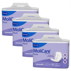 Hartmann Molicare Premium Form Super Plus - Protection urinaire anatomique - 8 gouttes - Pack de 4 sachets Hartmann MoliCare Pre