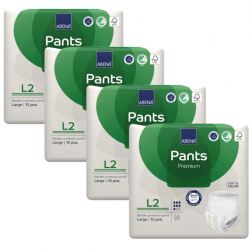 Abena Pants L - N°2 - Pack de 4 sachets - Slip Absorbant / Pants Abena Abri Flex - 6
