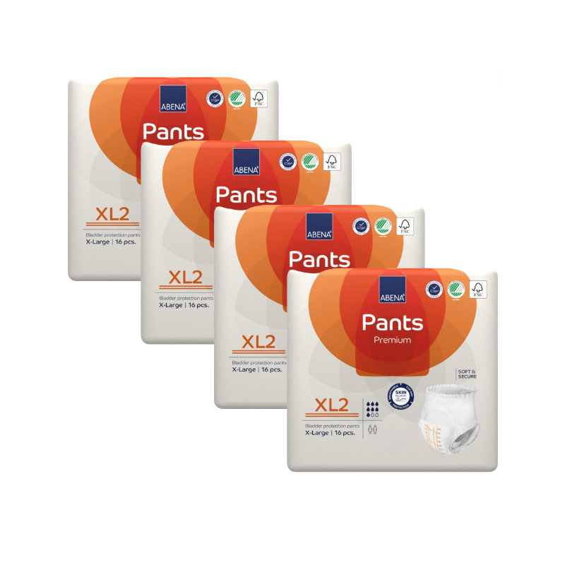 Slip Absorbant / Pants - Abena Pants XL N°2 - Pack de 4 sachets Abena Abri Flex - 6 Slip Absorbant / Pants - Abena Pants XL N°2 - Pack de 4 sachets Abena Abri Flex - 6