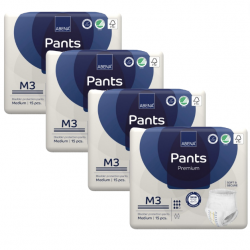 Abena Abri-Flex M - N°3 - Pack de 4 sachets - Slip Absorbant / Pants Abena Abri Flex - 5