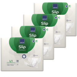 Abena Slip Premium - L N°1 - Couches adulte - Pack de 4 sachets Abena Abri Form - 1