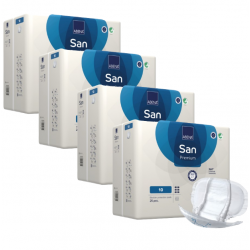 Abena-Frantex Abri-San Premium N°10 - Protection urinaire anatomique - Pack de 4 sachets Abena Abri San - 5