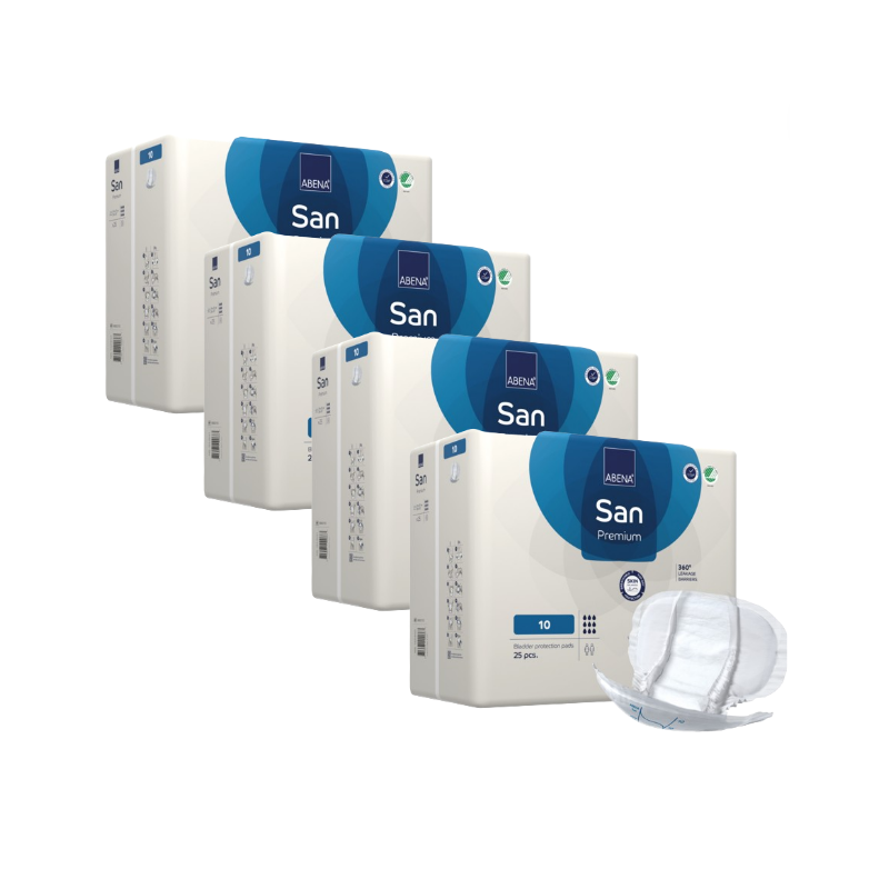 Abena-Frantex Abri-San Premium N°10 - Protection urinaire anatomique - Pack de 4 sachets Abena Abri San - 5 Abena-Frantex Abri-San Premium N°10 - Protection urinaire anatomique - Pack de 4 sachets Abena Abri San - 5