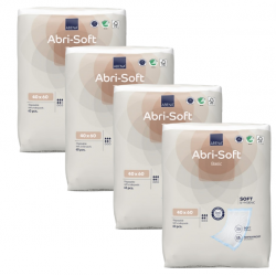 Abri-Soft basic 40x60 -Alèse jetable - Pack de 4 sachets Abena Abri Soft - 1
