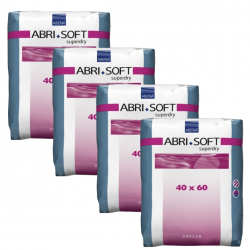 Abri-Soft SuperDry -Alèses - Pack de 4 sachets Abena Abri Soft - 1