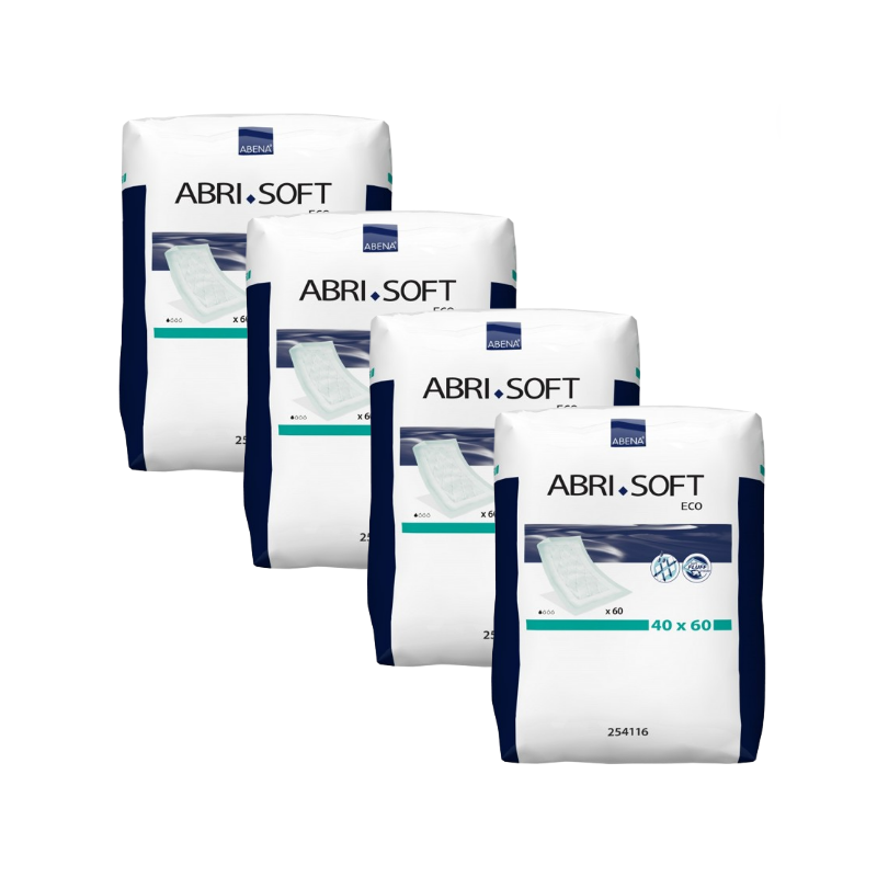 Abri-Soft Eco - Alèse jetable 40x60 cm - Pack de 4 sachets Abena Abri Soft - 1 Abri-Soft Eco - Alèse jetable 40x60 cm - Pack de 4 sachets Abena Abri Soft - 1