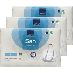 Abena San Premium N°6 - Protection urinaire anatomique - Pack de 3 Abena Abri San - 1