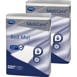 HARTMANN MoliCare Premium Bed Mat - 9 gouttes - 60x90 - Pack de 2 sachets Hartmann Premium BedMat - 1