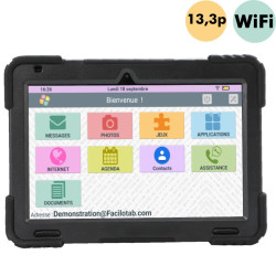 Facilotab - Tablette XXL 13,3 pouces - WiFi 128 Go - Android 13  - 1
