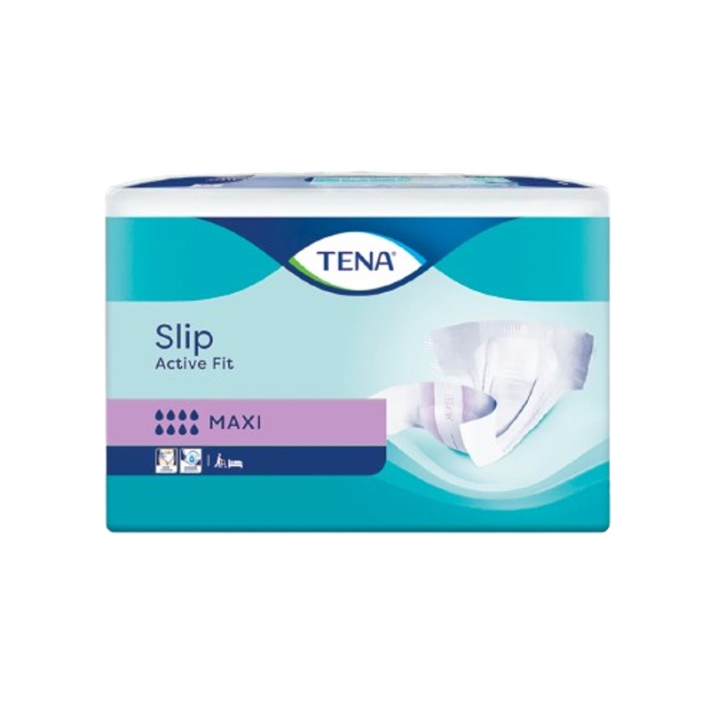 TENA Slip Active Fit Maxi M - Couches adultes plastifiées Tena Slip - 2 TENA Slip Active Fit Maxi M - Couches adultes plastifiées Tena Slip - 2