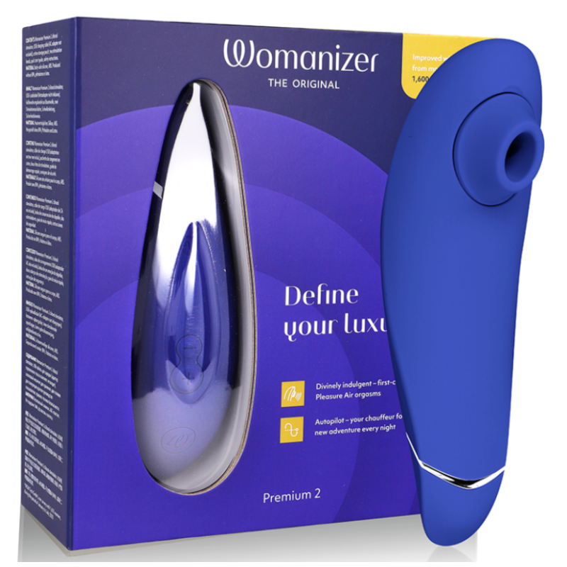 Womanizer - Stimulateur clitoridien Premium 2 Myrtille WOMANIZER - 2 Womanizer - Stimulateur clitoridien Premium 2 Myrtille WOMANIZER - 2