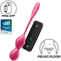 Satisfyer - Love birds 2 balles bvrantes de kegel + App  - 1