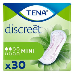 Tena Discreet Mini - Protection urinaire femme - Pack de 10 sachets Tena Discreet - 1